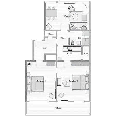 Hébergement de vacances With 1 Bedroom *